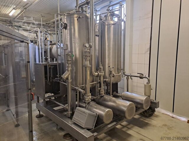 Saturator for carbonating mixer beverages Holstei Kappert PARAMIX 15 m3/h