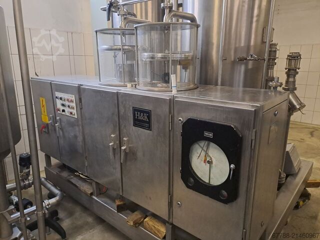 Saturator for carbonating mixer beverages Holstei Kappert PARAMIX 15 m3/h
