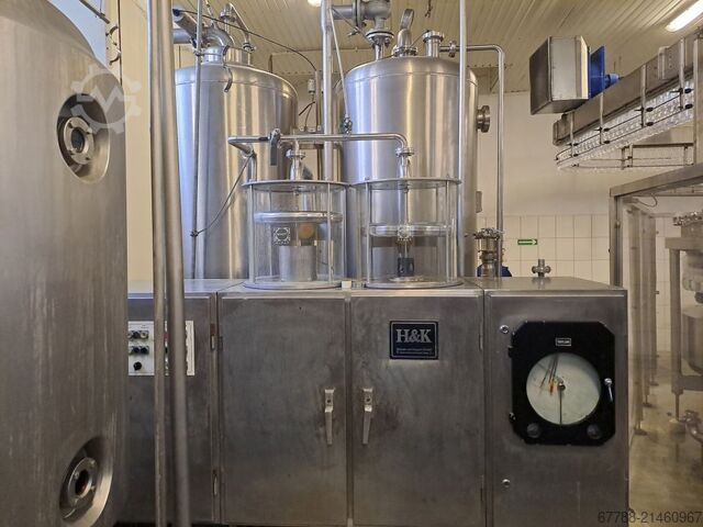 Saturator for carbonating mixer beverages Holstei Kappert PARAMIX 15 m3/h