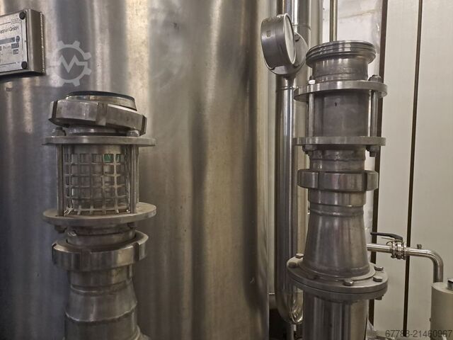 Saturator for carbonating mixer beverages Holstei Kappert PARAMIX 15 m3/h