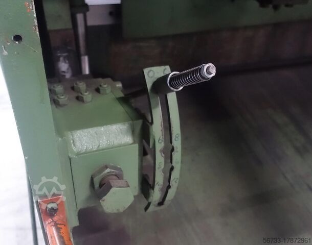 Hydr. Plate shear HACO HS 2500 x 13 mm