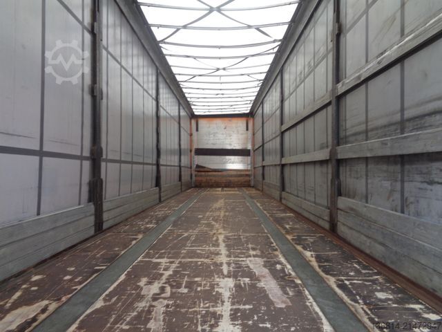 Auflieger mit Pritsche & Plane KÖGEL SN24 MEGA 435/50 R19,5 SAF