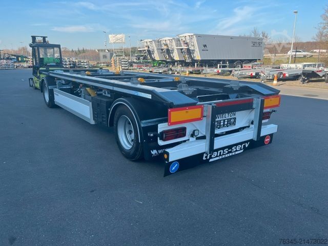 Roll off trailer WIELTON PS-2P  Abrollcontainer-Anhänger 3 Stück