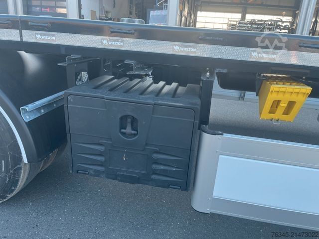 Roll off trailer WIELTON PS-2P  Abrollcontainer-Anhänger 3 Stück