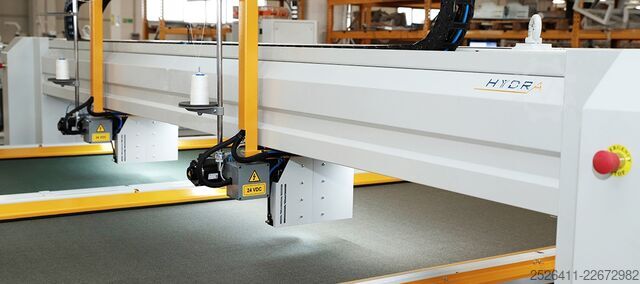 CNC-Steppmaschine HYDRA-2 KÖPFE Elektroteks 
