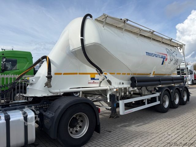 Siloauflieger KÄSSBOHRER Zementsilo 35 m³/3- Achsen/BPW Achsen