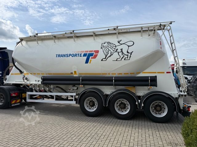 Siloauflieger KÄSSBOHRER Zementsilo 35 m³/3- Achsen/BPW Achsen