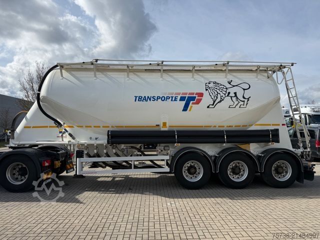 Siloauflieger KÄSSBOHRER Zementsilo 35 m³/3- Achsen/BPW Achsen