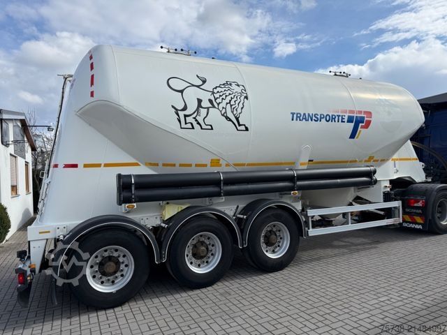 Siloauflieger KÄSSBOHRER Zementsilo 35 m³/3- Achsen/BPW Achsen