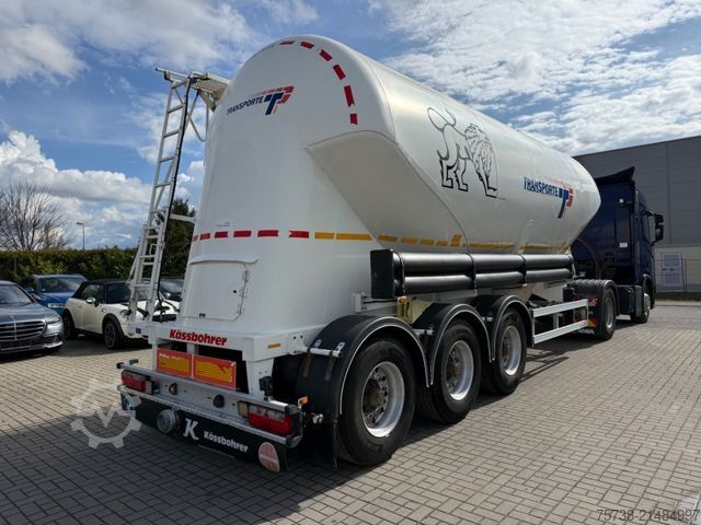 Siloauflieger KÄSSBOHRER Zementsilo 35 m³/3- Achsen/BPW Achsen