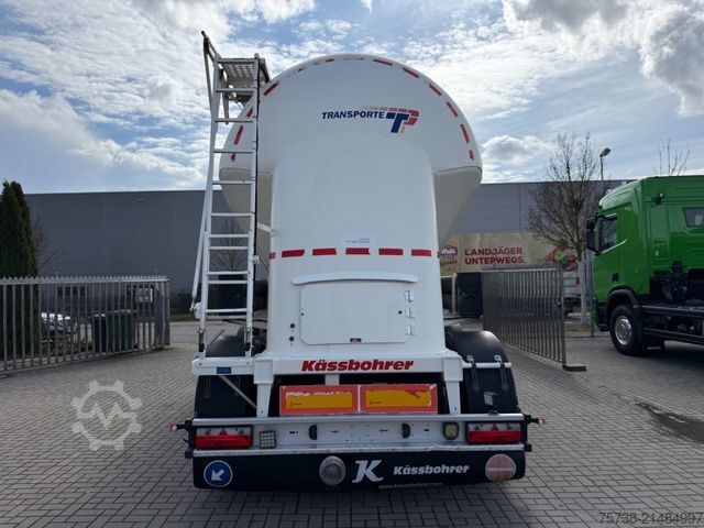 Siloauflieger KÄSSBOHRER Zementsilo 35 m³/3- Achsen/BPW Achsen
