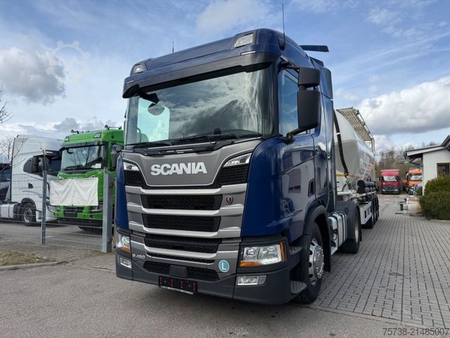 Standard tractor unit SCANIA R450 /Kompressor/Retarder/Navi/Spoiler/Alu