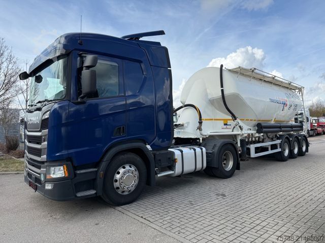 Standard tractor unit SCANIA R450 /Kompressor/Retarder/Navi/Spoiler/Alu