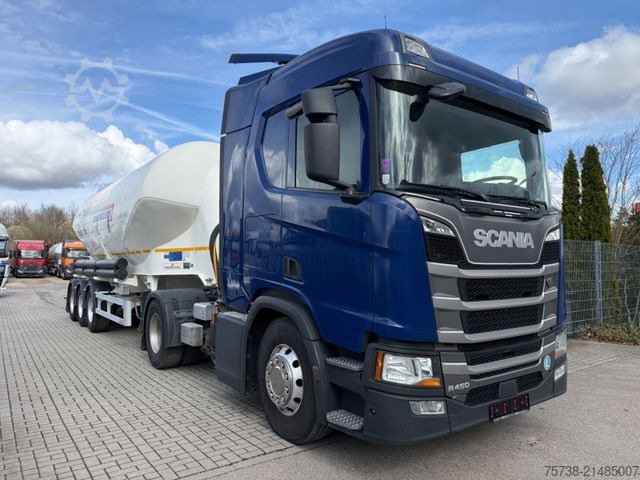 Standard tractor unit SCANIA R450 /Kompressor/Retarder/Navi/Spoiler/Alu