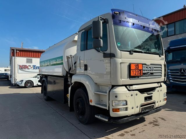LKW mit Tankaufbau MAN TGA 18.350 * ESTERER * OBEN UND UNTEN *ANALOG TA