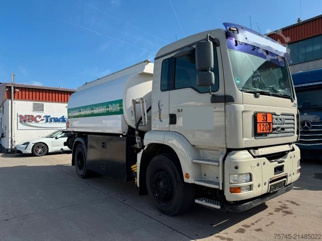 LKW mit Tankaufbau MAN TGA 18.350 * ESTERER * OBEN UND UNTEN *ANALOG TA
