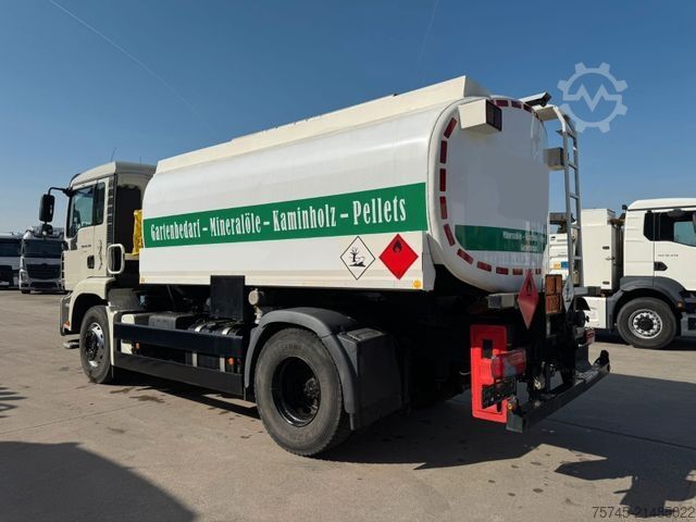 LKW mit Tankaufbau MAN TGA 18.350 * ESTERER * OBEN UND UNTEN *ANALOG TA