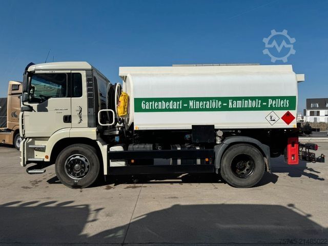 LKW mit Tankaufbau MAN TGA 18.350 * ESTERER * OBEN UND UNTEN *ANALOG TA