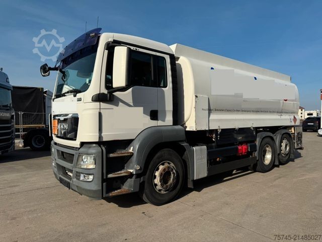 LKW mit Tankaufbau MAN TGS26.360 * OBEN & UNTEN * 3 KAMMER * ALUFELGEN*