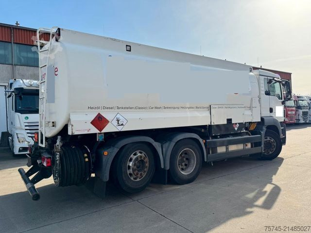 LKW mit Tankaufbau MAN TGS26.360 * OBEN & UNTEN * 3 KAMMER * ALUFELGEN*