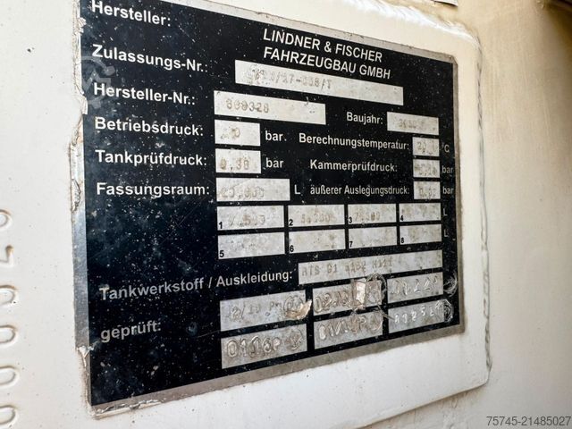 LKW mit Tankaufbau MAN TGS26.360 * OBEN & UNTEN * 3 KAMMER * ALUFELGEN*