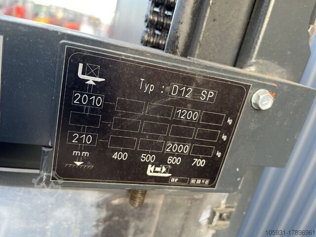 Fahrerstandstapler Linde D12SP