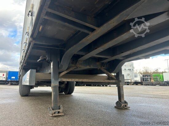 Auflieger mit Pritsche & Plane KRONE SD TAUTLINER, EDSCHA-VERDECK, BPW-ACHSEN,