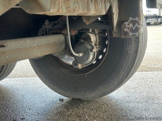 Auflieger mit Pritsche & Plane KRONE SD TAUTLINER, EDSCHA-VERDECK, BPW-ACHSEN,