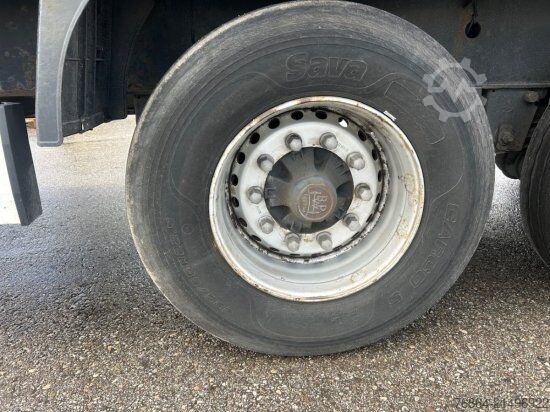 Auflieger mit Pritsche & Plane KRONE SD TAUTLINER, EDSCHA-VERDECK, BPW-ACHSEN,