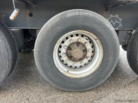 Auflieger mit Pritsche & Plane KRONE SD TAUTLINER, EDSCHA-VERDECK, BPW-ACHSEN,