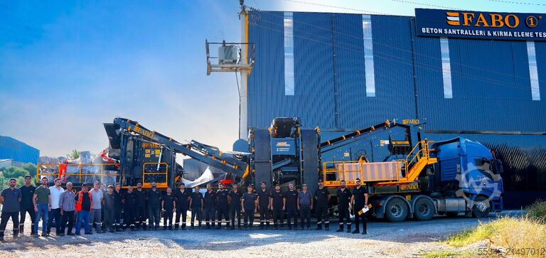 Crushing equipment/mobile crushing plant FABO Mobile Crushing Plant Mobile Impact Crusher MDMK-03