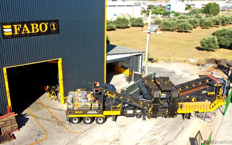 Crushing equipment/mobile crushing plant FABO Mobile Crushing Plant Mobile Impact Crusher MDMK-03