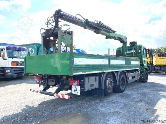 Autokran MAN TG-S 26.320 6x2-2 BL Pritsche Kran Hiab XS166 DS