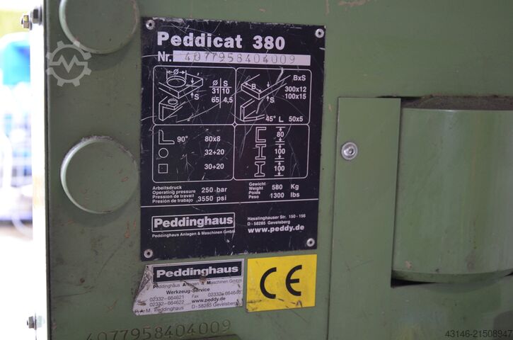 Profilstahlschere Peddighaus Peddicat 380