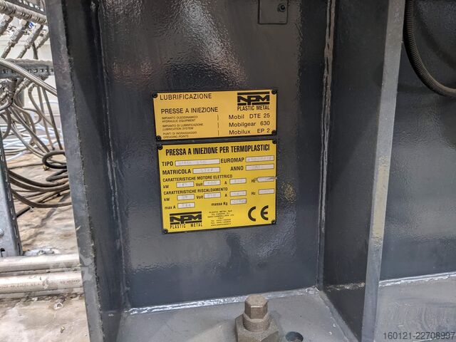 Spritzgießmaschine PLASTIC METAL S.p.A. UNYKA 650
