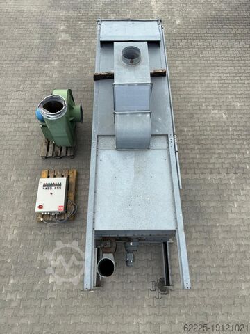 Dust extraction, sawdust extraction, Spanex filter Spänex 