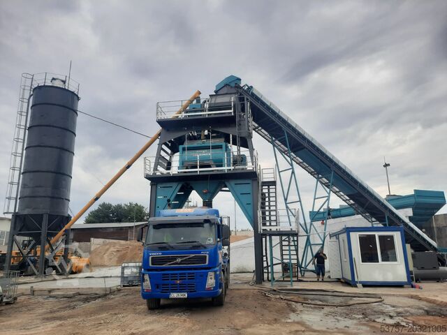Concrete mixing plant / concrete plant CONSTMACH Concrete Batching Plant 60 M3 Stationary Concrete Batching Plant