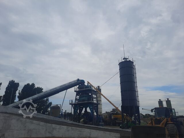 Concrete mixing plant / concrete plant CONSTMACH Concrete Batching Plant 60 M3 Stationary Concrete Batching Plant