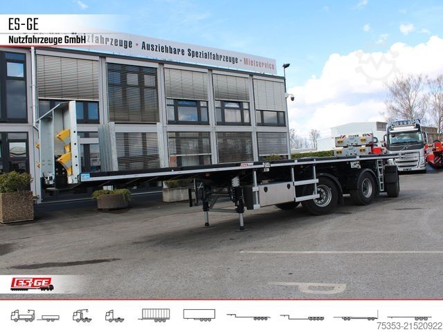 Auflieger mit Arbeitsbühne FAYMONVILLE MAX Trailer MAX410 Ballastauflieger