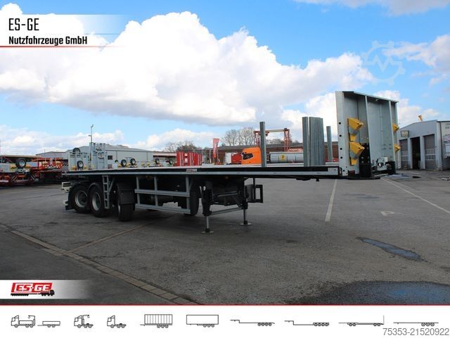 Auflieger mit Arbeitsbühne FAYMONVILLE MAX Trailer MAX410 Ballastauflieger