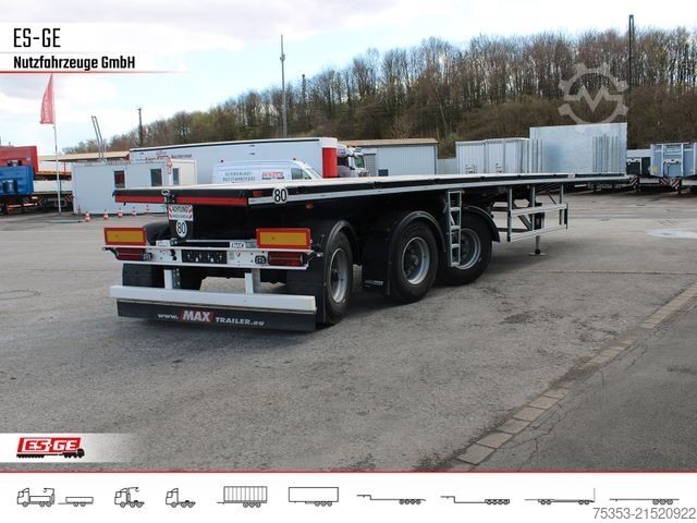 Auflieger mit Arbeitsbühne FAYMONVILLE MAX Trailer MAX410 Ballastauflieger