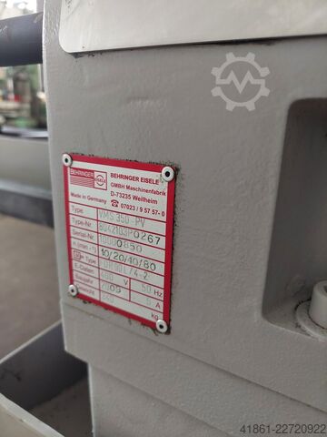 Circular metal sawing machine EISELE VMS 350 PV