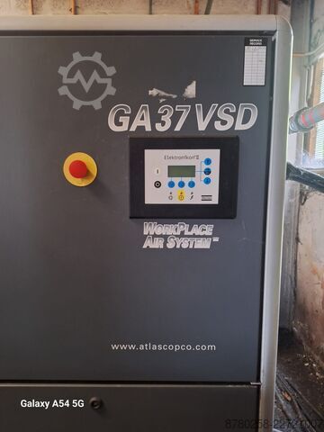 Screw compressor ATLAS COPCO GA37 VSD