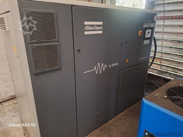 Screw compressor ATLAS COPCO GA37 VSD