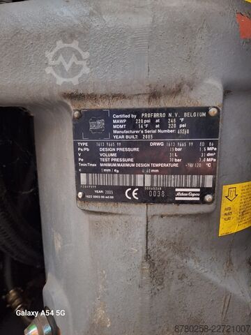 Screw compressor ATLAS COPCO GA37 VSD