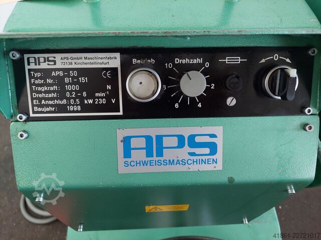 Motorized welding turn and tilt table APS APS 50
