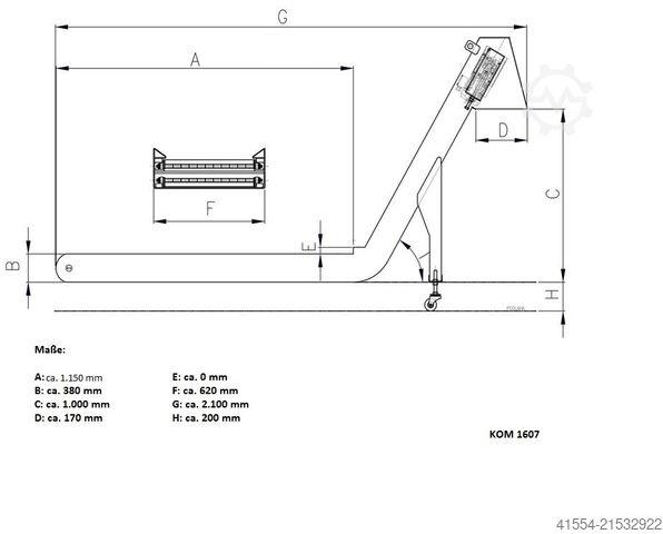 Späneförderer Mayfran Förderer