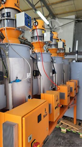 Dry air dryer with vacuum pump Motan Luxor LA/8-200