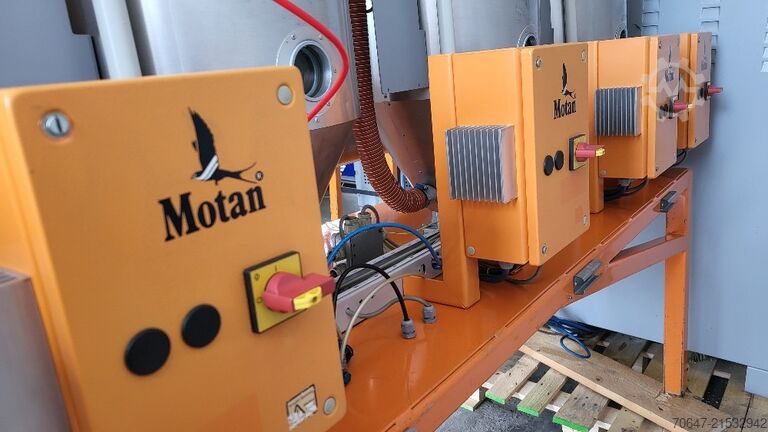 Trockenlufttrockner mit Vakuumpumpe Motan Luxor LA/8-200