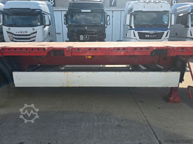 Auflieger mit Arbeitsbühne KRONE SD * PLATEAU * BPW * STAHLMATTEN